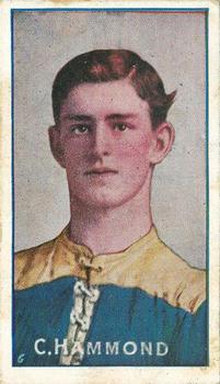 1907-08 Sniders and Abrahams Australian Footballers - Victorian League Players Series D #NNO Charlie Hammond Front